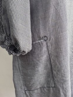 画像4: アトリエ服・アイリッシュリネンMIXデザイン（S〜M・M〜L）・受注製作品