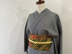 画像3: マレーバティック・メラ（帯締め付き）・二部式帯・吉弥デザイン