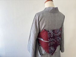 画像2: マレーバティック・ルムプト（帯締め付き）・二部式帯・吉弥デザイン
