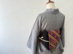 画像2: マレーバティック・ウング（帯締め付き）・二部式帯・吉弥デザイン