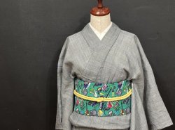 画像3: カタバミ刺繍ミュージック（帯締め付き）・二部式帯・吉弥デザイン