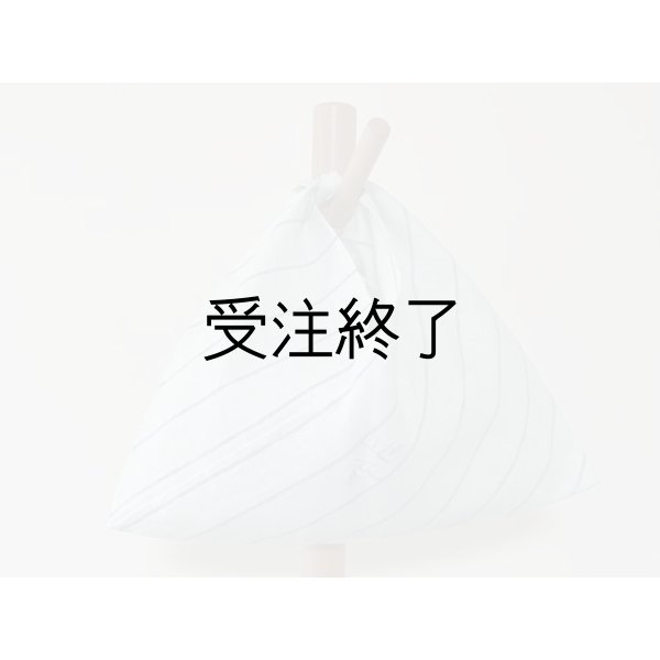 画像1: リネン・hanasusuki刺繍・あづま袋 (1)