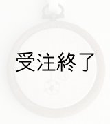 画像: 吊りフレームSS　「オリーブ＆ボール刺繍・アイボリーリネン」
