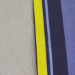 画像5: コットンウールストライプ（帯締め付き）・used品アップサイクル二部式帯・吉弥デザイン (5)